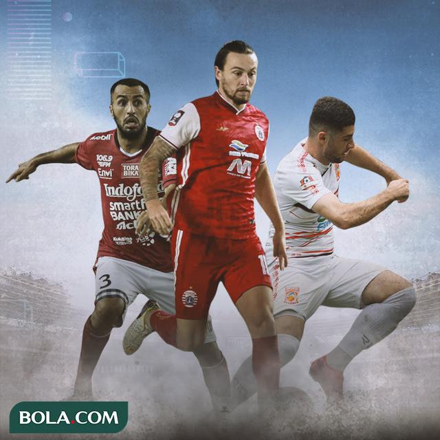 Liga 1 - Brwa Nouri, Marc Klok, Nuriddin Davronov