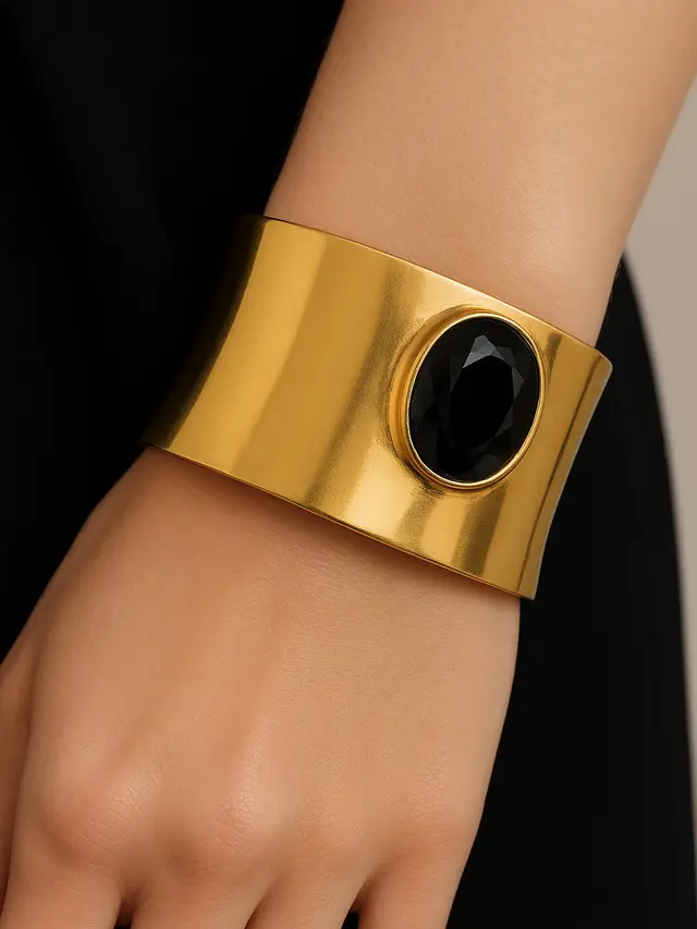 Model Gelang Emas 18 Karat Terbaru (Image by ChatGPT)