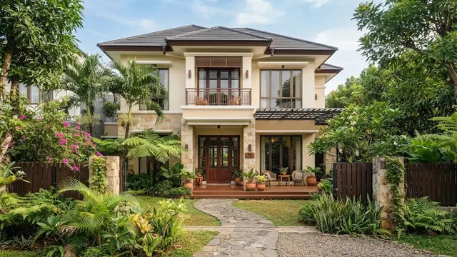 Warna Cat Rumah Bagian Luar yang Elegan