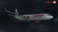 Banner Pesawat Lion Air Jatuh (Liputan6.com/Triyasni)