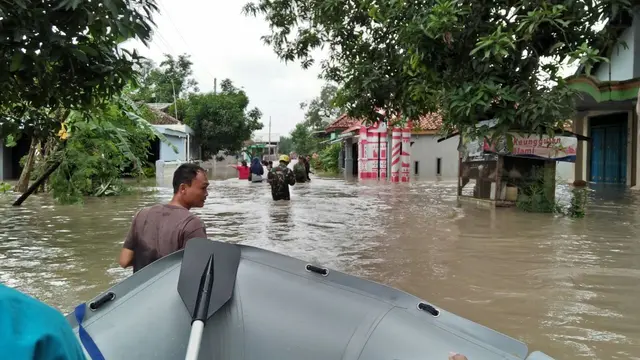 Makin Parah, Banjir di Pantura Makan 2 Korban Jiwa