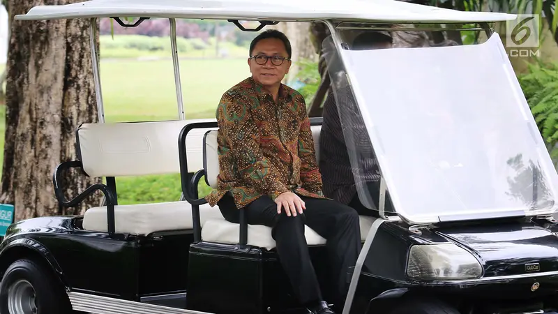 Zulkifli Hasan Temui Presiden Jokowi di Istana