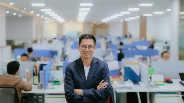 Direktur Utama dan CEO PT Eagle High Plantations Henderi Djunaidi (Foto: Liputan6.com/Faizal Fanani)