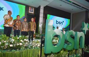 PT Bank Syariah Nasional (BSN) resmi meluncurkan identitas baru sebagai bank syariah yang akan menjadi motor penggerak masa depan industri keuangan syariah di Indonesia.