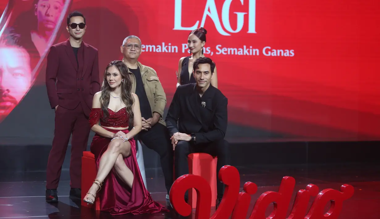 Bintang serial Open BO Lagi di Vidio Slate Announcement 2024, Kamis (29/1/2024) di Jakarta. [Foto: Bayu Herdianto/KapanLagi]