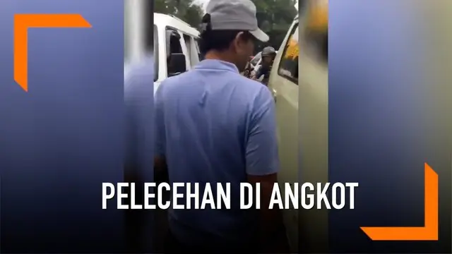 Seorang perempuan asal Garut menghardik seorang kernet angkot yang melakukan pelecehan pada dirinya.