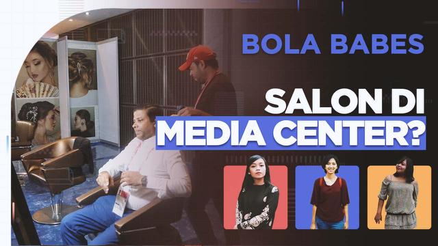Cover Berita Bola Babes,&nbsp;Beragam Keunikan di Piala Dunia 2022, Mulai dari Salon di Media Centre Sampai Kotak Amal Besar