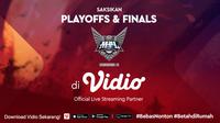 MPL Season 5 Umumkan Babak Playoff dan Final Dilakukan Secara Online. sumberfoto: Vidio