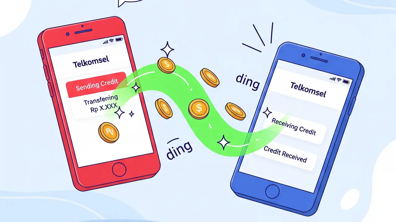 Cara Transfer Pulsa Telkomsel Terbaru.