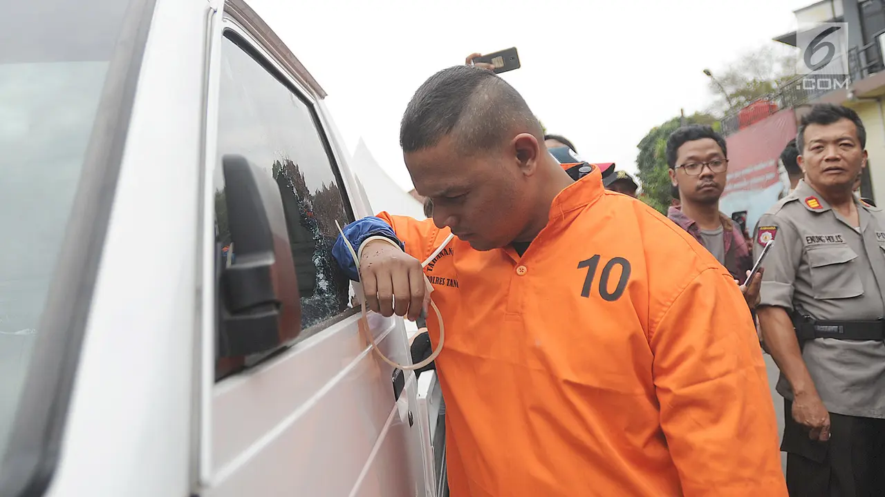 Pecahkan Kaca Mobil di 10 TKP, Finalis Indonesian Idol 2008 Dede Richo di Amankan Polisi
