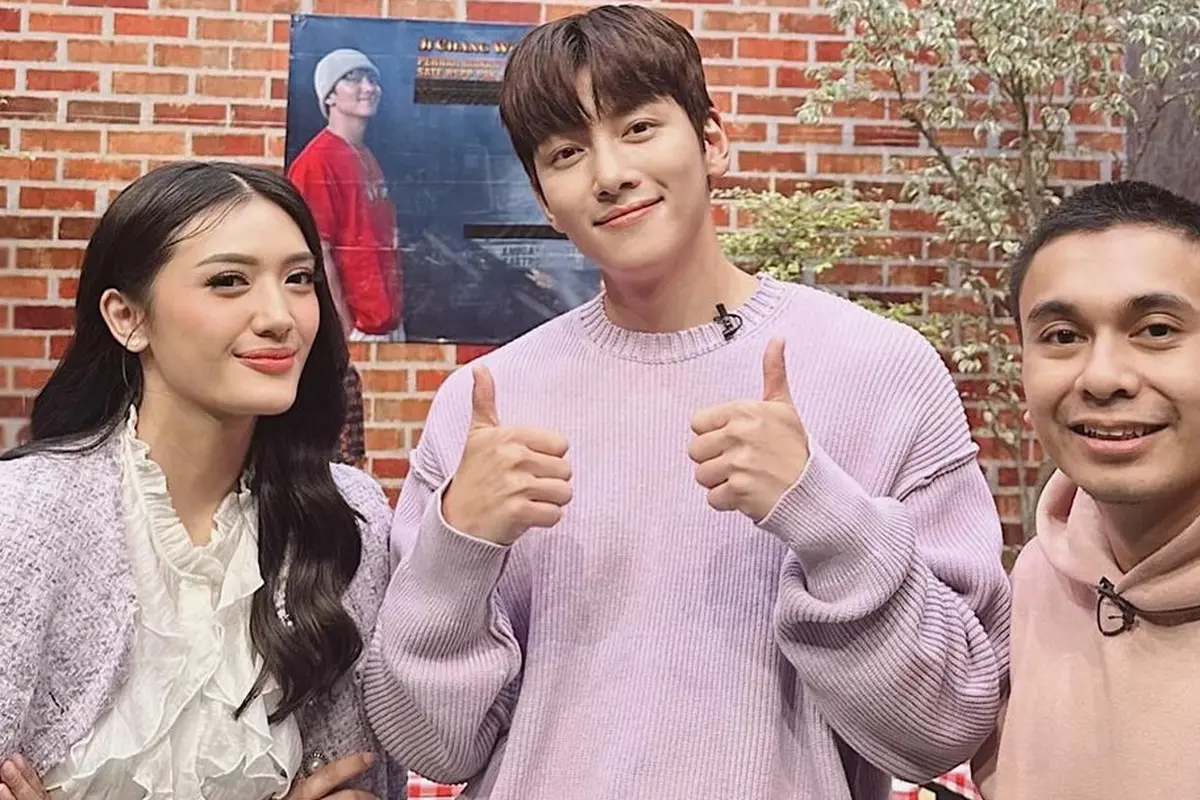 Gaya Anissa Aziza Bertemu dan Peluk Ji Chang Wook, Tampil Matching dengan Sang Idola