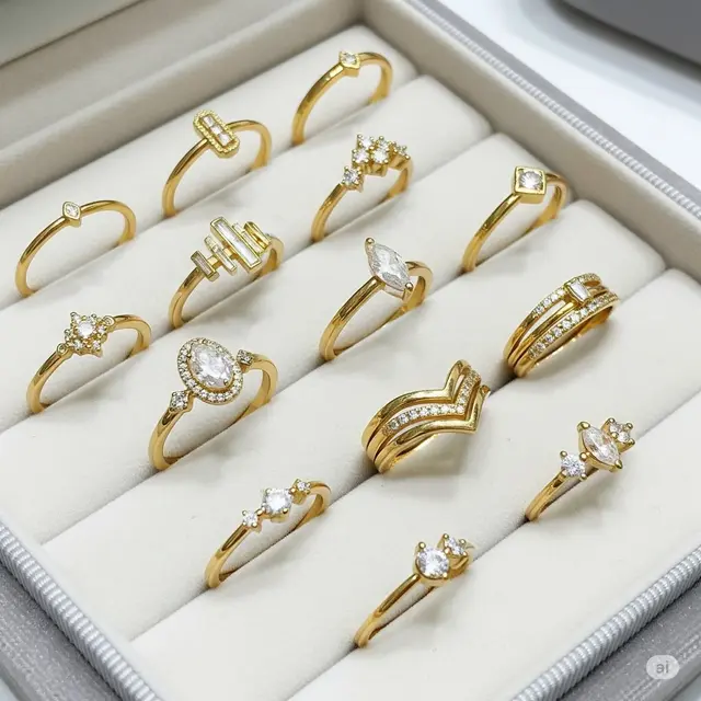 Model Cincin Emas yang Cocok untuk Tangan Gemuk. Foto: Gemini