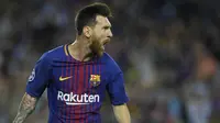 1. Lionel Messi (Barcelona) - 13 Gol (1 Penalti). (AFP/Lluis Gene)