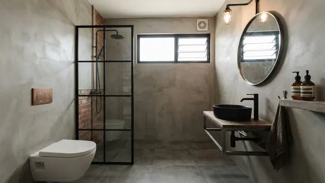 Desain Kamar Mandi Minimalis 2x3