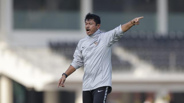 Latihan Timnas Indonesia U-22