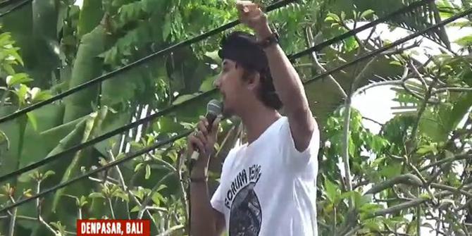 Ratusan Aktivis di Bali Gelar Unjuk Rasa Tolak Perpres Revitalisasi Teluk Benoa