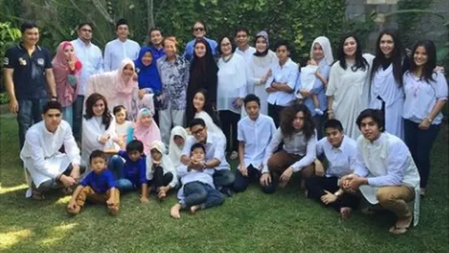 Potret Keluarga Besar Maia Estianty, Kompak dan Harmonis