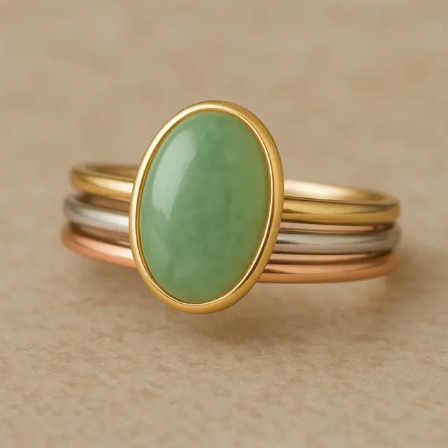 Cincin Batu Giok Kekinian untuk Wanita Tampil Elegan (Foto: ChatGPT)