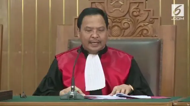 VIDEO: Detik-Detik Hakim Kusno Gugurkan Praperadilan Setnov