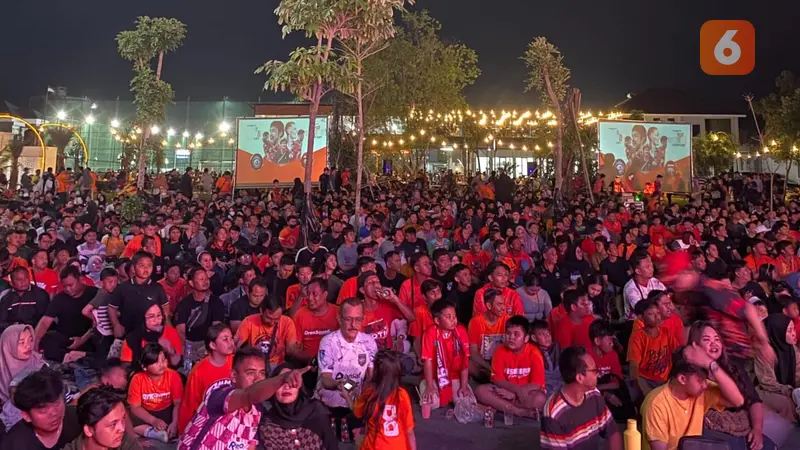 Nobar Piala Presiden Borneo FC