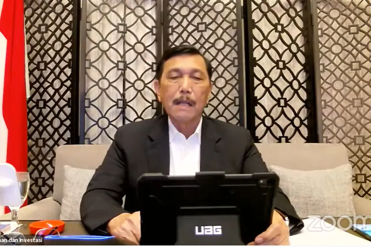 Menteri Koordinator bidang Kemaritiman dan Investasi Luhut Binsar Pandjaitan