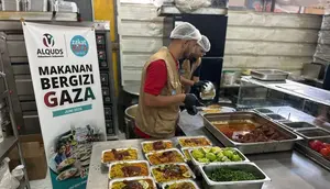 Al-Quds Volunteer Indonesia Salurkan Makanan untuk Anak Yatim di Gaza