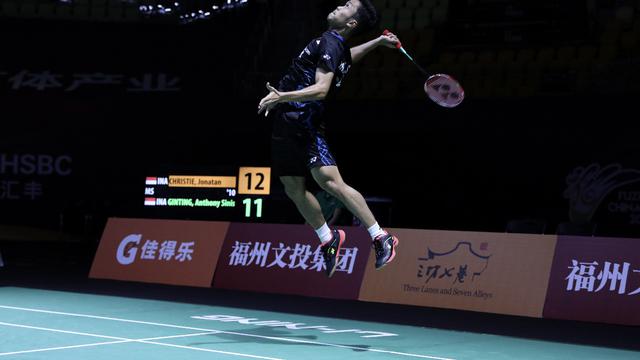 Anthony Sinisuka Ginting, Fuzhou China Terbuka 2018