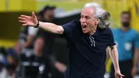 Jorge Jesus saat melatih Al Nassr pada pertandingan Liga Pro Arab Saudi antara Al Nassr melawan Damac di Stadion Al-Awwal Park, Riyadh, pada 21 Mei 2026. (Fayez NURELDINE / AFP)