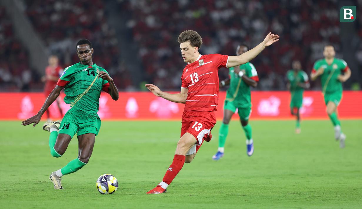 Meski baru dimainkan pada menit ke-72, Zijlstra sempat mencetak satu gol yang berkontribusi pada kemenangan telak Timnas Indonesia 4-0 atas Saint Kitts dan Nevis. Namun, setelah pertandingan itu, Zijlstra harus absen. (Bola.com/M Iqbal Ichsan)