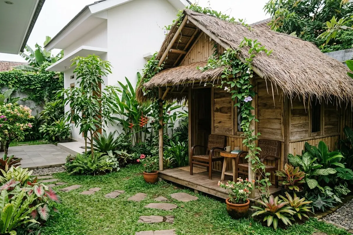 Inspirasi Halaman Rumah Bergaya Cottage yang Mudah Ditiru