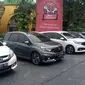 Honda kembali menggelar lomba hemat bahan bakar "Honda Mobilio Battle of Efficiency" seri ketiga ke Sentul, Bogor (3/2/2018). (Yurike/Liputan6.com)