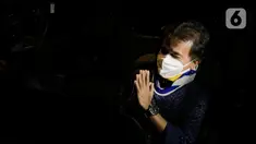 Roy Suryo usai menjalani pemeriksaan di Direskrimum Polda Metro Jaya, Jakarta, Kamis (28/7/2022). Roy Suryo telah menjalani pemeriksaan lanjutan sebagai tersangka kasus meme stupa Candi Borobudur. (Liputan6.com/Faizal Fanani)