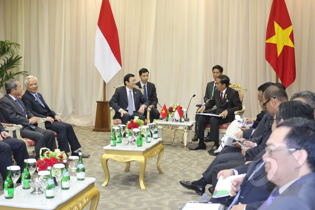 Bahas Batas Laut, PM Vietnam Temui Presiden Joko Widodo