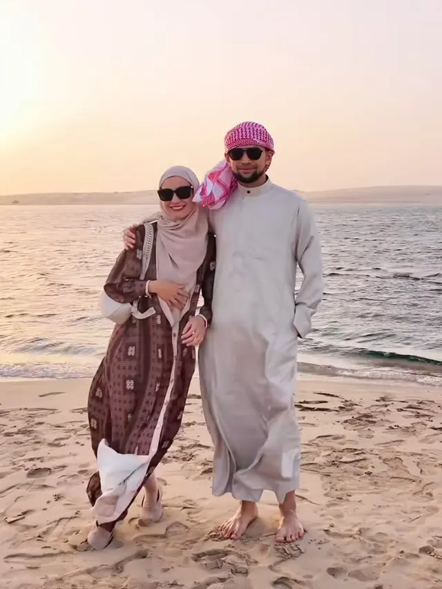 OOTD Hijab Shireen Sungkar Liburan di Qatar dan Turki. [@shireensungkar]