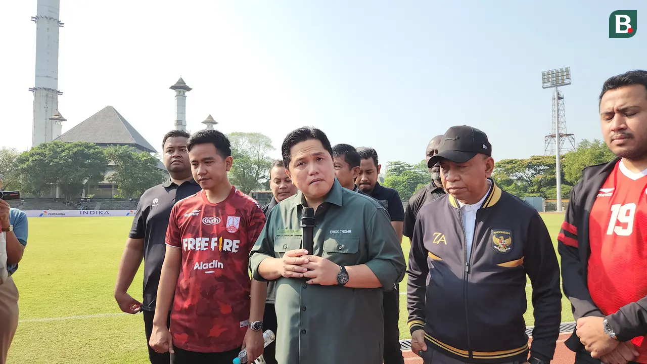 FOTO Ketua PSSI, Erick Thohir kembali kunjungi Solo jelang Piala Dunia U-17 2023
