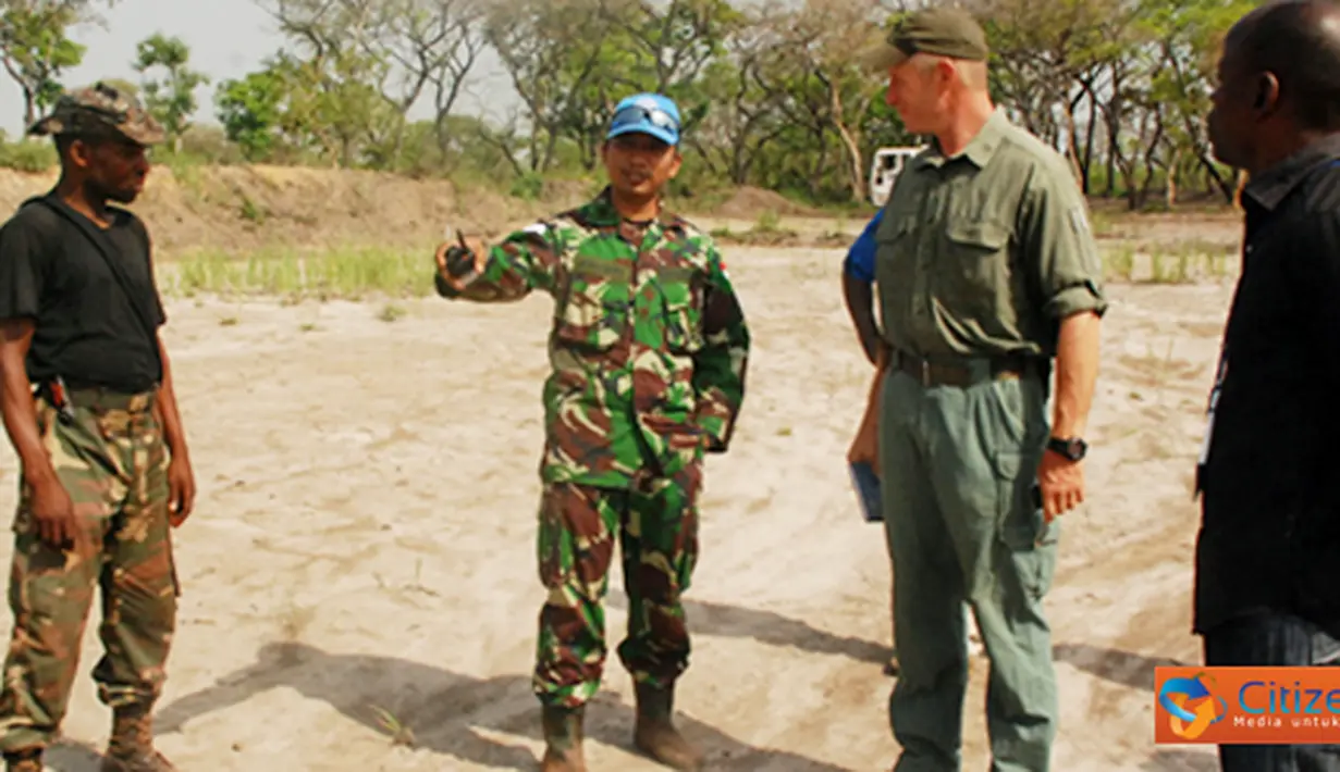 Citizen6, Kongo: Lapangan Tembak FARDC berukuran
100 m x 400 m yang telah dibangun oleh Kompi Zeni TNI Kontingen Garuda sebelumnya sudah siap pakai namun tidak terawat. (Pengirim: Badarudin Bakri)