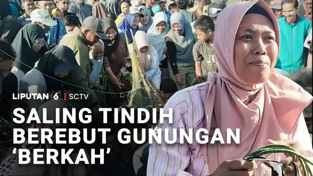 Saling Tindih Berebut Gunungan 'Berkah'