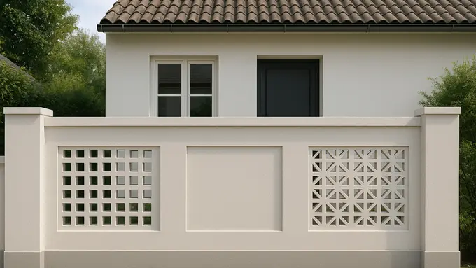 7 Model Pagar Tembok Rumah Minimalis Type 36, Desain Simpel tapi Tetap Elegan