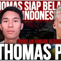 Thomas Poll dalam obri bersama Yussa Nugraha.