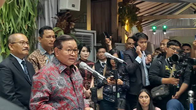 Gubernur DKI Jakarta, Pramono Anung usai sesi peresmian wajah baru RS Tria Dipa, Pancoran, Jakarta Selatan pada Jumat (28/8/2026).