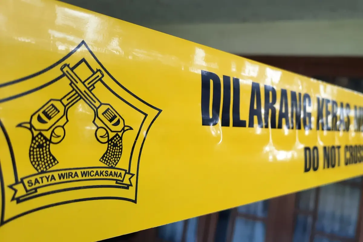 Garis polisi di rumah yang diperuntukan untuk Daud Beureuh (Liputan6.com/Rino Abonita)