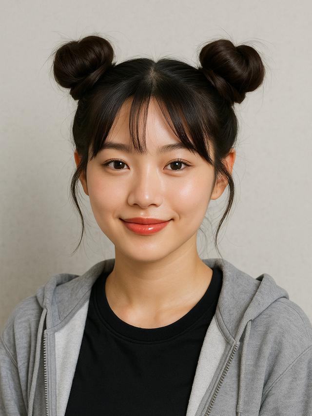 7 Model Rambut Cepol ala Korea yang Lagi Tren, Bikin Wajah Terlihat Fresh