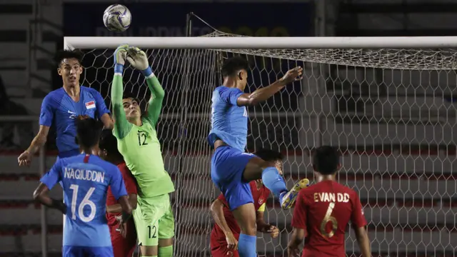 Timnas Indonesia U-22 Vs Singapura U-22