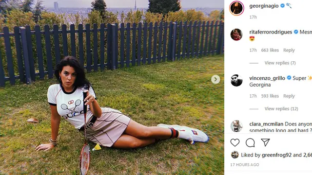 Georgina Rodriguez Main Bulutangkis