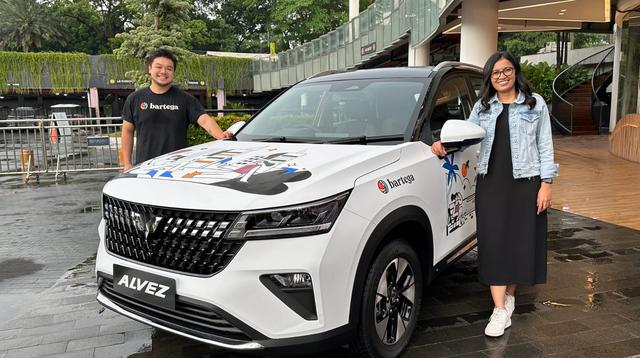 Wuling perkenalkan Alvez dalam sentuhan karya seni modern (ist)