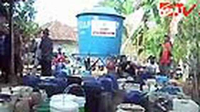 Kekeringan, Warga Blitar Jarang Mandi