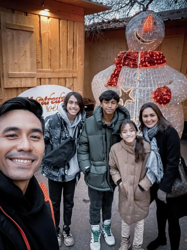 7 Artis yang Rayakan Natal 2021 di Luar Negeri, Ada yang Mudik ke Swiss dan Jerman