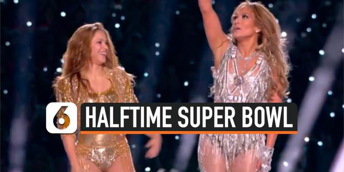 VIDEO: J.Lo dan Shakira Menghentak Super Bowl Halftime 2020