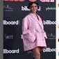 Agnez Mo Pakai Blazer Oversize Pink dan Heels Hitam di Billboard Korea Sukses Curi Perhatian. foto: (dok.Instagram @agnezmo/https://www.instagram.com/p/C_MPj7Xyd59/Henry)