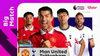 Link Live Streaming Manchester United Vs Tottenham di Vidio, Kamis 20 Oktober 2022. (Sumber : dok. vidio.com)